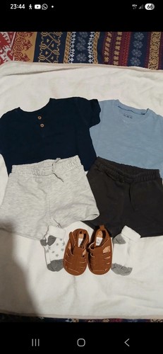 Baby summer tshirt and shorts - and,