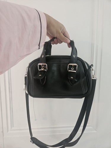 Black handbag cross - handbag, body