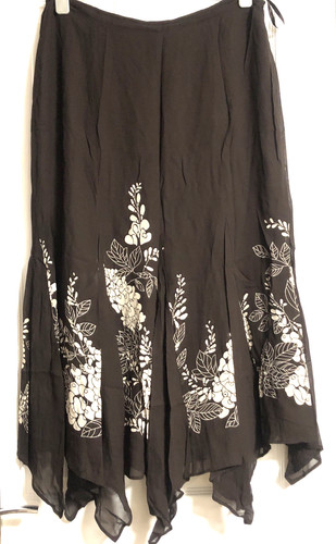 Viscose chiffon skirt - cc,