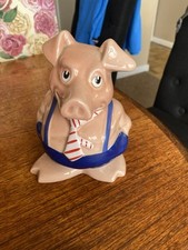 MAXWELL~  NATWEST  PIG~  Wade Piggy Bank With Stopper