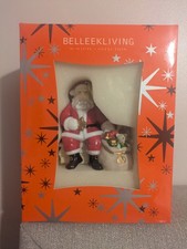 Belleek living holiday collection 7316. Santa With Presents