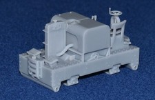 SIMPLEX 20/28HP PLATE-FRAME NARROW GAUGE DIESEL 4a (BODY) (O16.5 - 7mm Scale