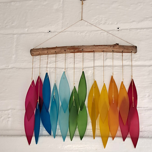 Multicoloured hanging mobile - multicoloured,