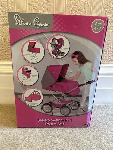 Silver cross pram sleepover - silver, 5