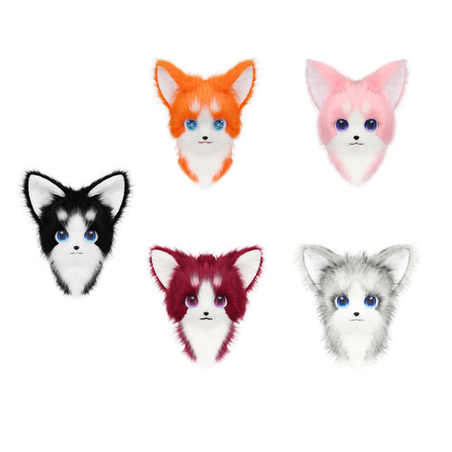 Furry fursuit head - fursuit, plush