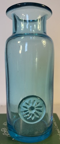 Dartington glass flower bottle - glass,