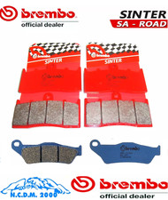 BREMBO SINTER BRAKE PADS FRONT + REAR BMW R 850 R 2004