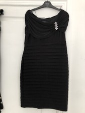 Marilyn Monroe Style Bardot Dress Black Dress Size 14 50’s Style Dress