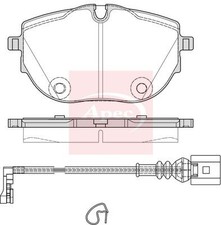 APEC PAD2409 Brake Pad Set For