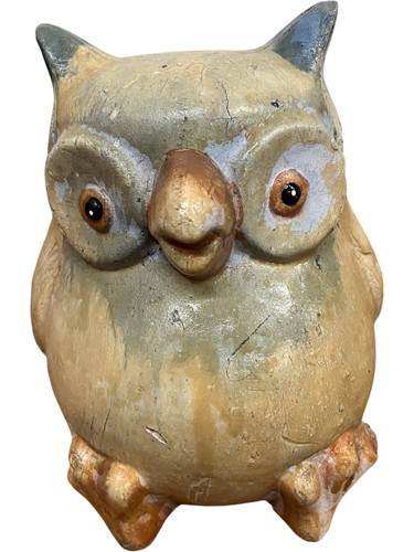 Vintage ceramic owl - vintage,