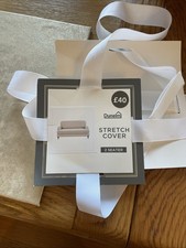 Dunelm STRETCH COVER 2 seater 140cm - 180cm RRP £40