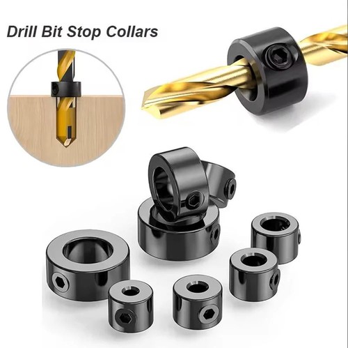 Set depth stop collar - collar, drill