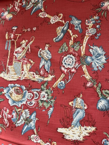 Cathay toile offcut cotton - cathay,