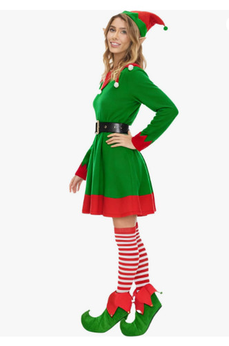 Womens girls elf costume - elf,