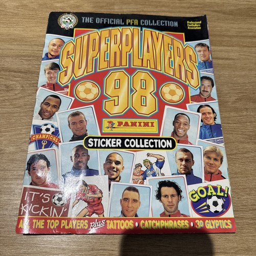 Panini pfa superplayers - panini, 98