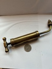 Vintage Brass Grease Gun Threaded Type Rare