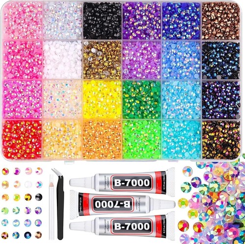 Bedazzling kit with glue - kit,