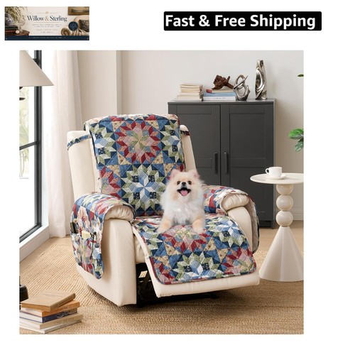 Patchwork printed recliner - patchwork,