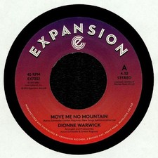 WARWICK, Dionne - Move Me No Mountain - Vinyl (7")