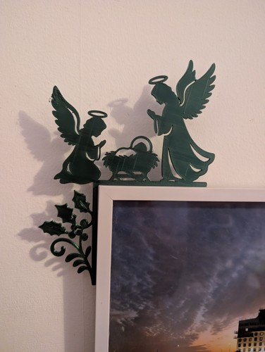 Printed christmas nativity - printed,
