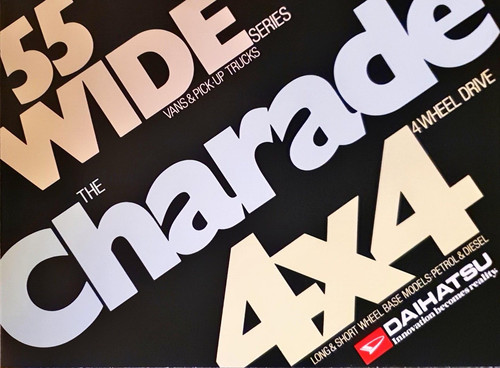 Daihatsu charade 850 van - daihatsu, /