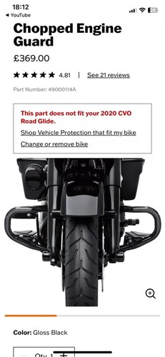 Crash bar custom chrome - chrome,, for