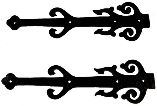 False door hinges pair - , 36"