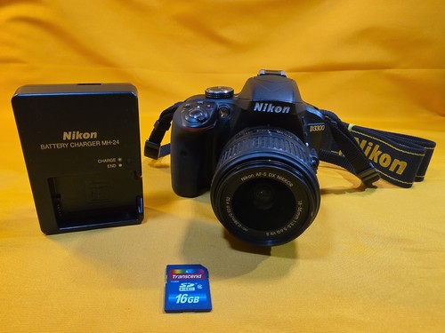 Nikon d3300 dslr - d3300, black