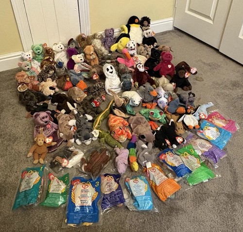 Beanie babies bears - beanie, babies,
