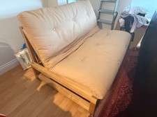 Futon company solid oak double