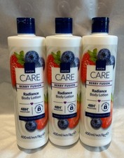Avon Berry Fusion Radiance Body Lotion 400ml x 3 moisture lock