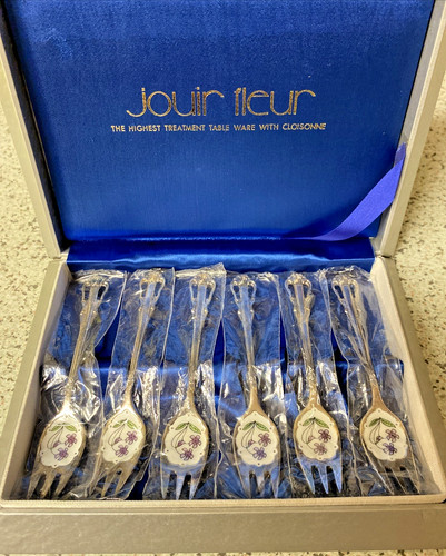 Jouir fleur cloisonne silver - fleur,