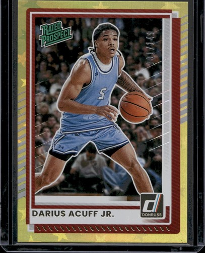 Darius acuff 2025 26 - darius, jr