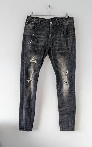 Midnight‑Distressed