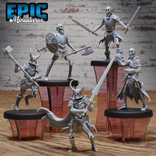 Skeleton Army Fighters D&D