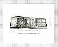 Sir William Dunn School Oxford Edward Warren / Uppingham School Newton - 1925  