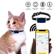 Waterproof GPS Dog Cat Pet Finder Tracker GSM Locator Collar Tracking Alarm SOS