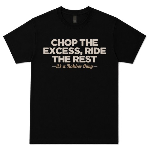 Chop the excess - chop, rest