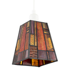 Art Deco Tiffany Glass Pendant