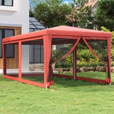 Walplus party tent with - 6, mesh