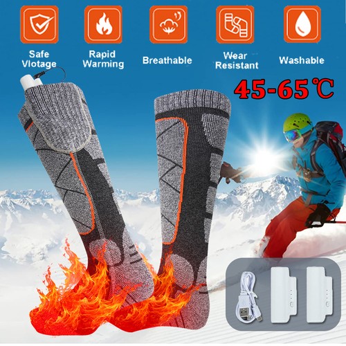 Electric heated socks - electric, men