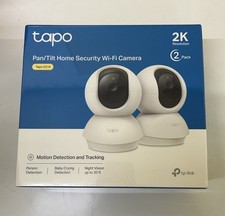 Tapo C210 2 Pack Pan/Tilt Indoor Camera House Security Camera 2K 3MP Wifi Camera