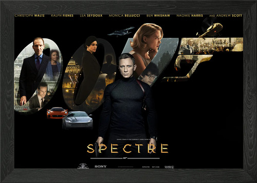 James bond 007 - bond, framed