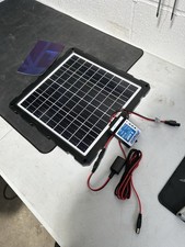 POWOXI-Upgraded-20W-Solar-Battery-Charger-Maintainer, External Smart 3-Stages