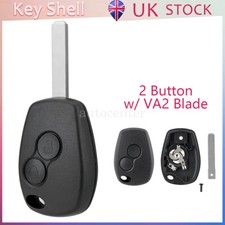 For 2013 2014 2015 2016 Dacia Duster Sandero Logan 2B Car Key Fob Case Shell VA2