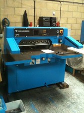 Wohlenberg 76cm digital guillotine installed with training polar perfecta