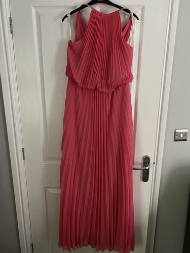 Long pleated dress - long,