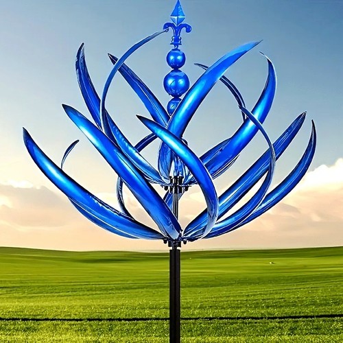 Metal wind spinner garden - metal,