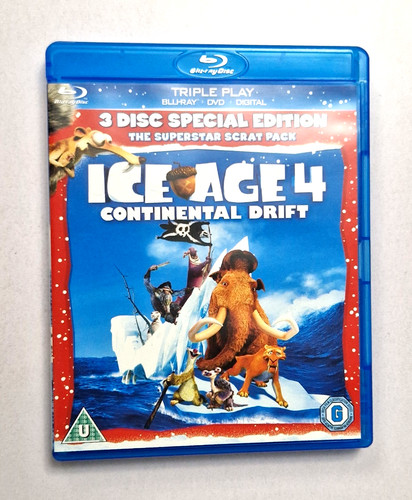 Ice age continental drift - ice,
