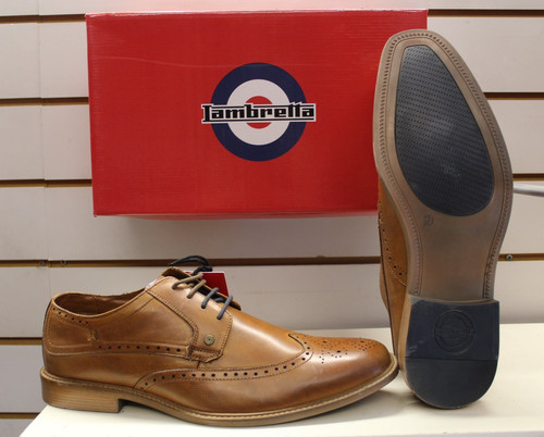 Lambretta men tan leather - men's,
